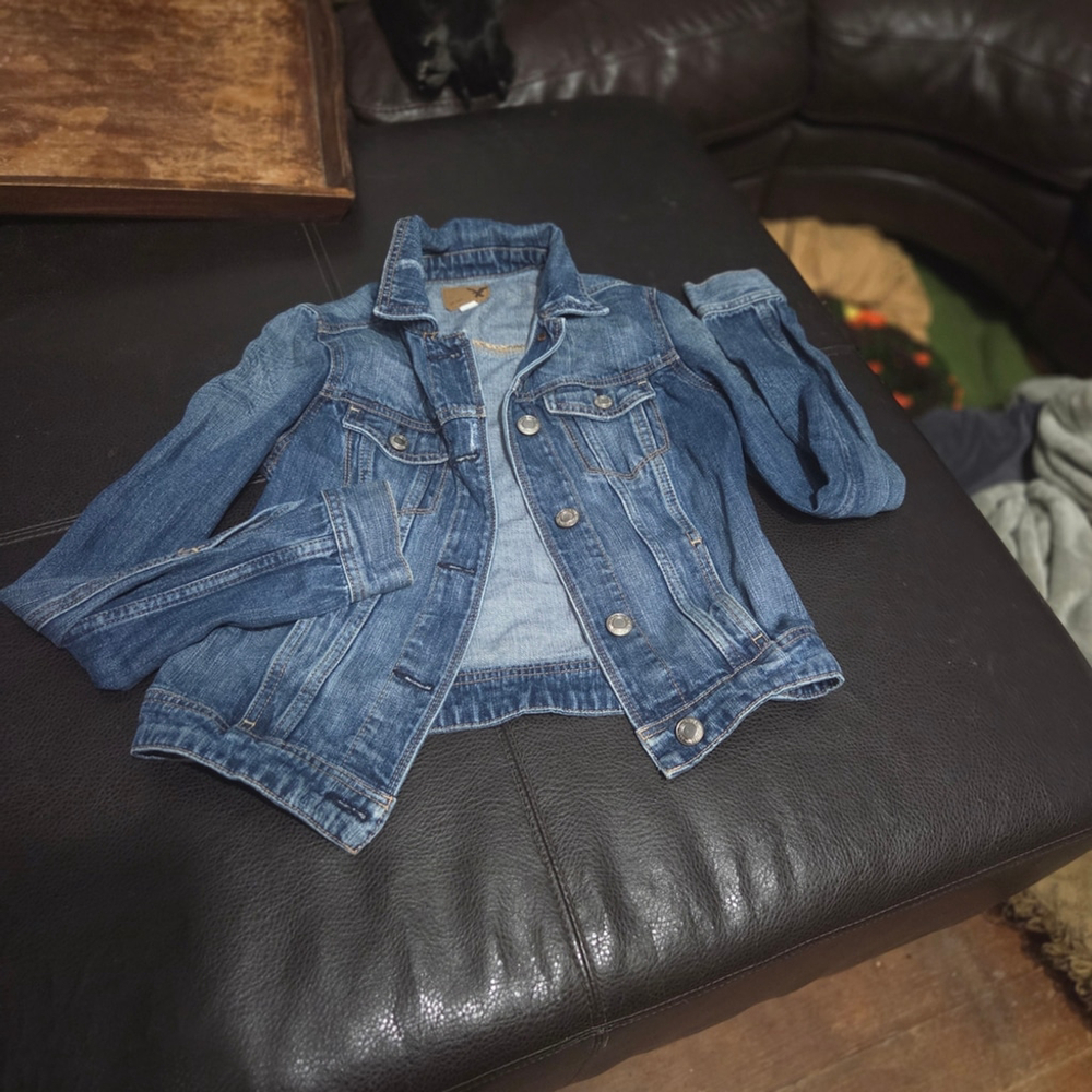American Eagle Outfitters Blue Jean Jacket - Picture 7 of 7